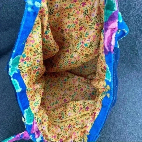 Matilda Jane Sweet Sunshine Flower Floral Bag Terry Cloth Beach Tote - Picture 5 of 11